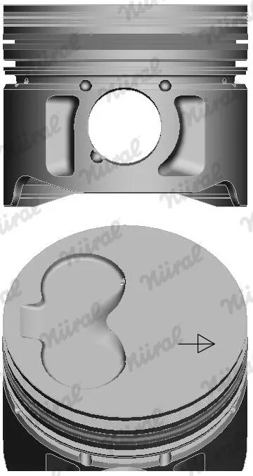 Píst NÜRAL 87-990111-40