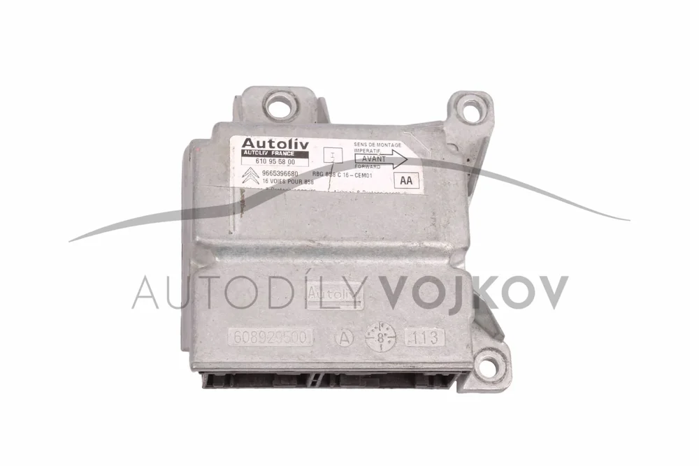 Jednotka airbagu – 9665396680 v:54686 Jednotka airbagu – 9665396680 v:54686
