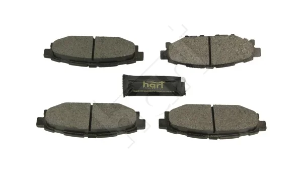 Sada brzdových destiček, kotoučová brzda HART 260749