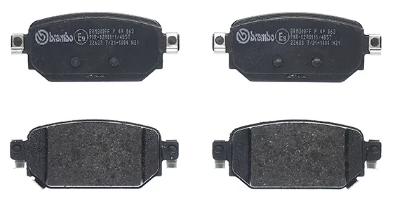 Sada brzdových destiček, kotoučová brzda BREMBO P49063