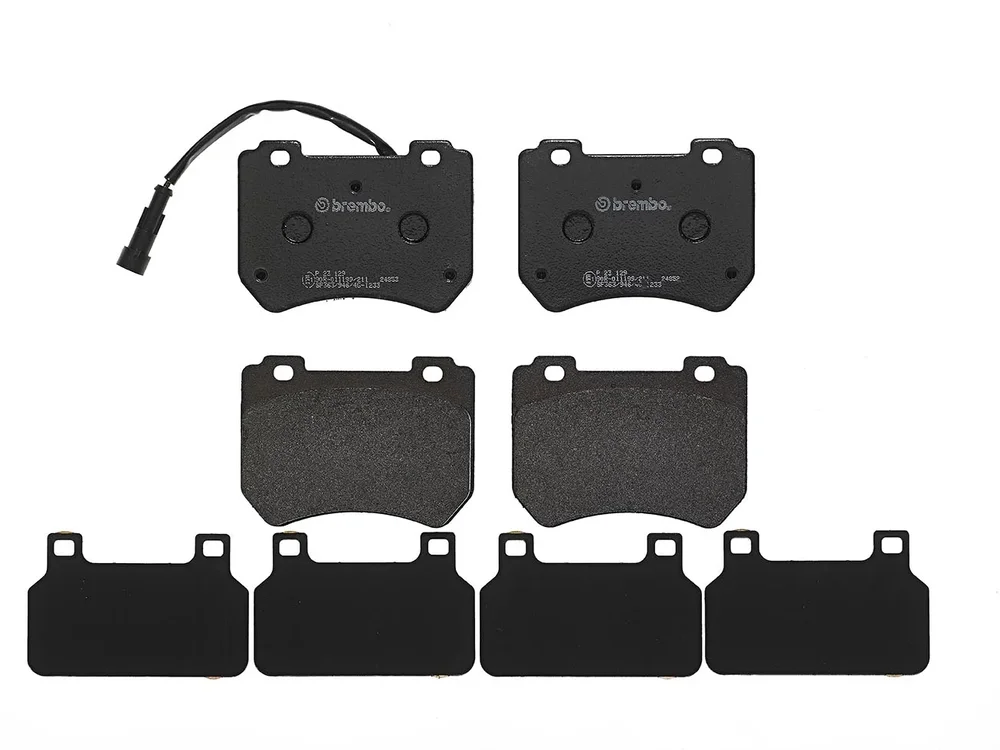 Sada brzdových destiček, kotoučová brzda BREMBO P23129