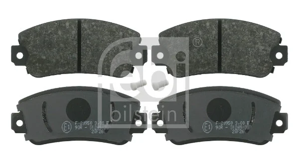 Sada brzdových destiček, kotoučová brzda FEBI BILSTEIN 16077