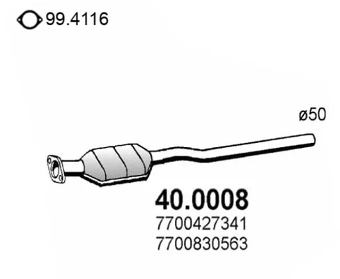 Katalyzátor STARLINE 99.40.618