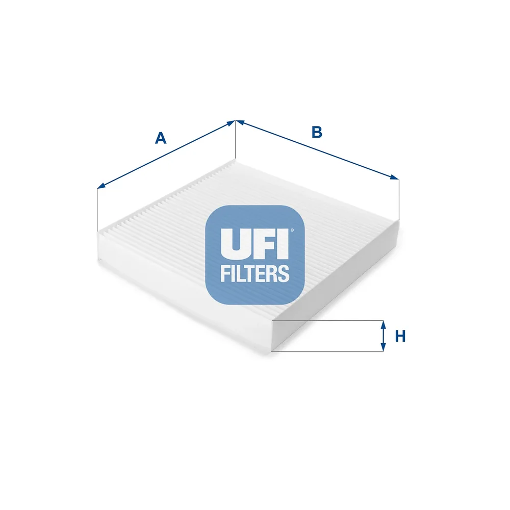Filtr, vzduch v interiéru UFI 53.039.00
