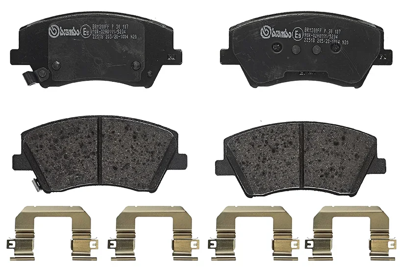 Sada brzdových destiček, kotoučová brzda BREMBO P30107