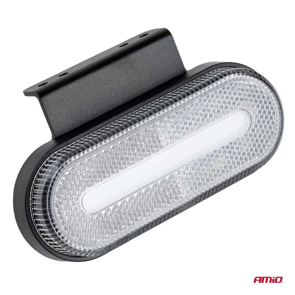 LED SVÍTIDLO OM-01-W OVÁL BÍL AMIO 02375 - Obrázek 2