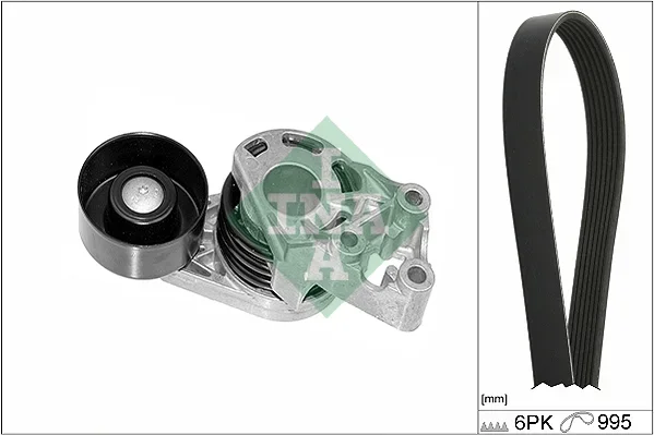 Sada žebrovaných klínových řemenů Schaeffler INA 529037810