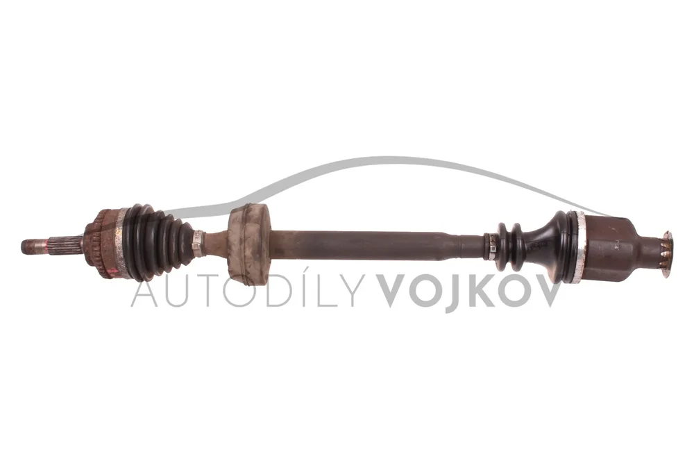 Pravá přední poloosa 21 drážek u kola 44 drážek ABS v:37011