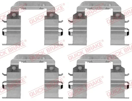 Sada prislusenstvi, oblozeni kotoucove brzdy QUICK BRAKE 109-1782