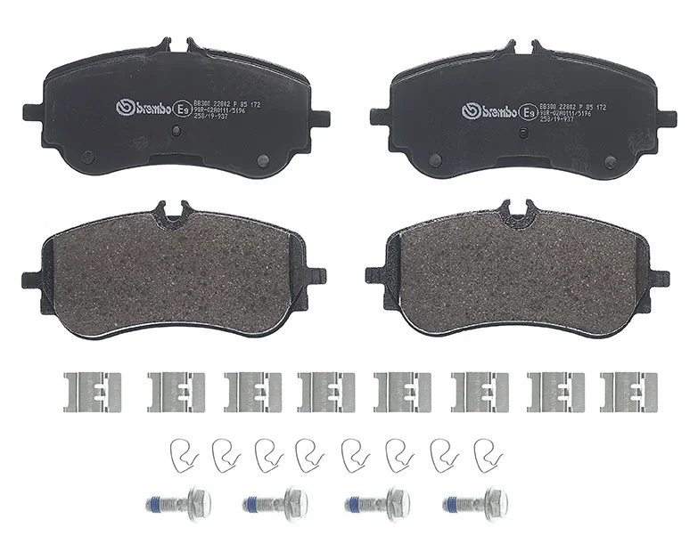 Sada brzdových destiček, kotoučová brzda BREMBO P85172