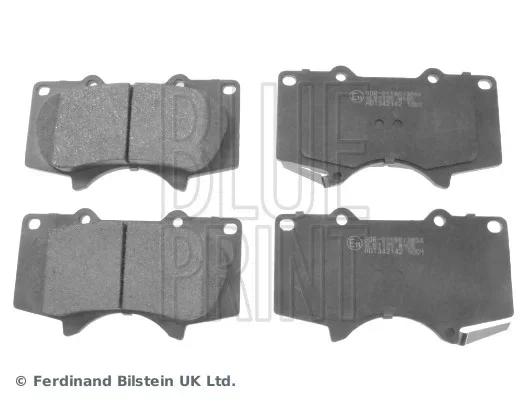 Sada brzdových destiček, kotoučová brzda BLUE PRINT ADT342142