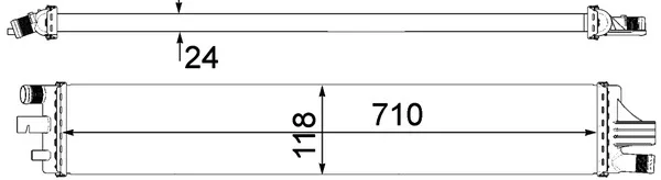 Chladič, chlazení motoru MAHLE CR2163000P – OE 214C10001R