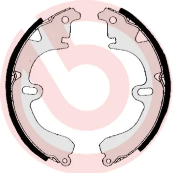 Sada brzdových čelistí BREMBO S83506