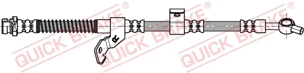 Brzdová hadice QUICK BRAKE 50.897 – OE 587322G000