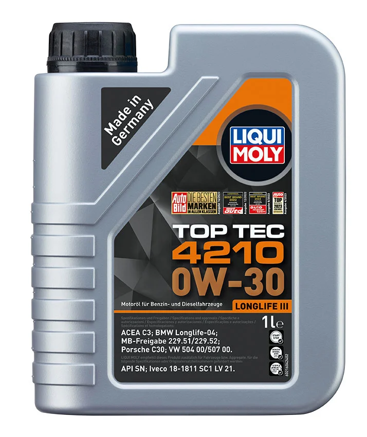 Motorový olej top tec 4210 0w-30 LIQUI MOLY 21604