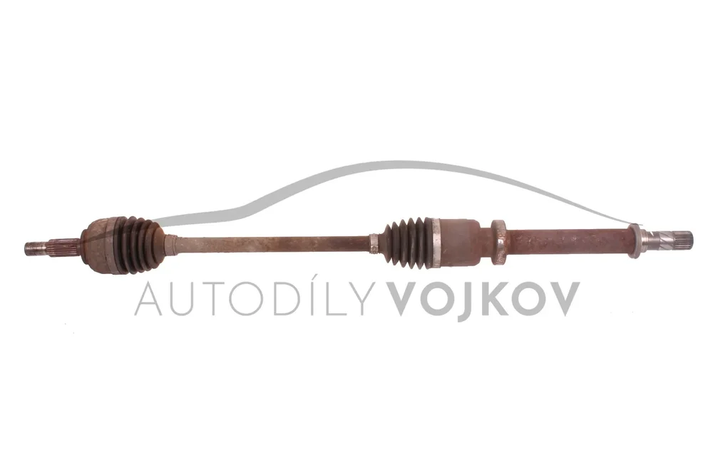 Pravá přední poloosa 23 drážek u kola v:41677 Pravá přední poloosa 23 drážek u kola v:41677