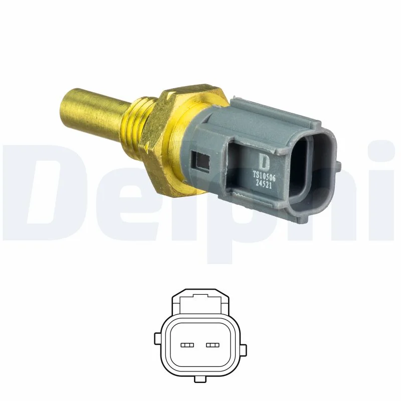 Snímač, teplota chladiva DELPHI TS10506 – OE 1365054G00