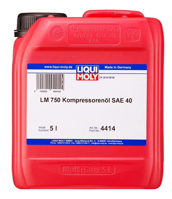 Kompresorový olej lm 750 sae 40 LIQUI MOLY 4414