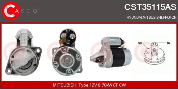 Startér CASCO CST35115AS