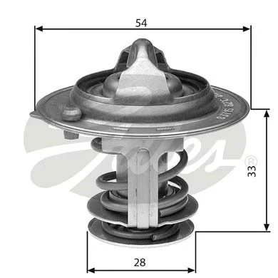 Termostat, chladivo GATES TH29888G1
