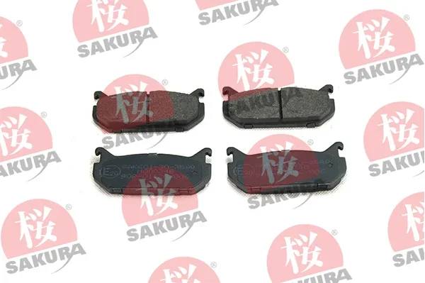 Sada brzdových destiček, kotoučová brzda SAKURA 601-30-3580