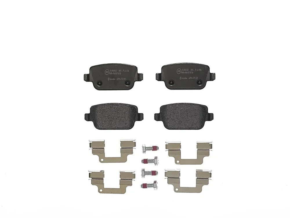 Sada brzdových destiček, kotoučová brzda BREMBO P44016