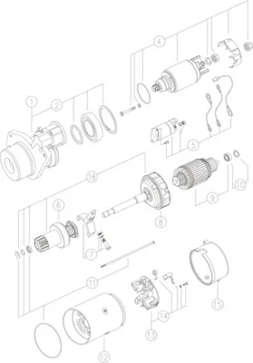 Startér MAHLE MS139