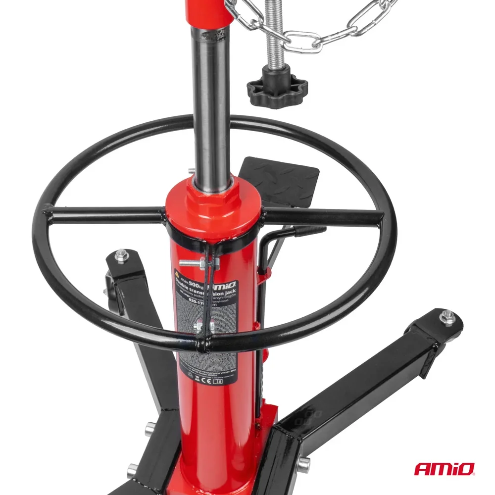 Zvedák převodovky s montážní hlavou 500kg AMiO-04192 - Obrázek 2