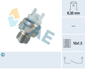 Spínač, světlo zpátečky FAE 40630 – OE 2121-3710180